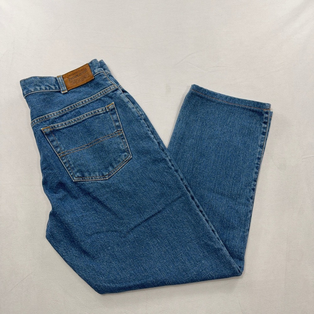 Pendleton Jeans Straight Leg Five‎ Pocket Mid Wash Blue Denim Mens 34 x 30